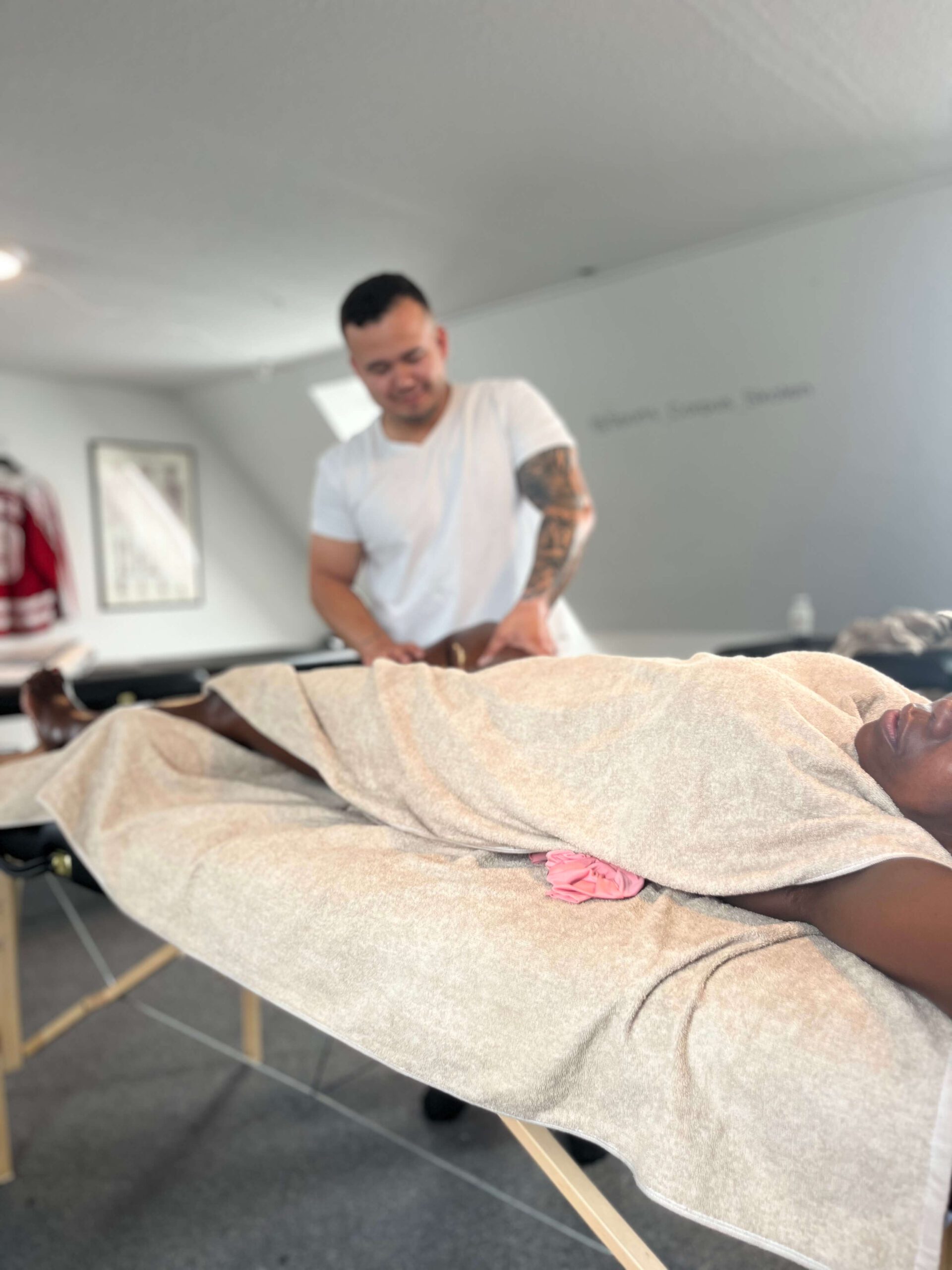 Nicko Sunny Tandrup der yder sportsmassage i Stenløse